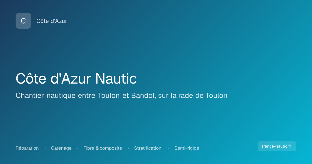 Côte d'Azur Nautic